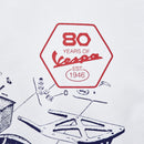 Vespa Tee 80th Technical Drawing