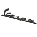 Piaggio Vespa Side Panel Badge Matt Black PX, GTL, GTS125, GTS Super, GTV, LX, LXV, S