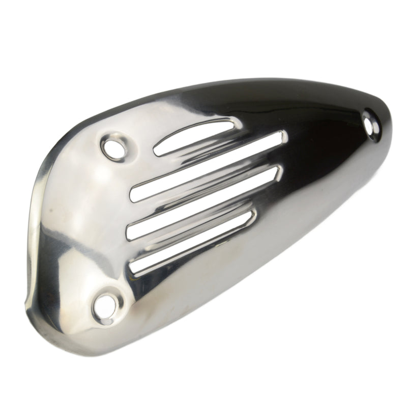 Piaggio Vespa  LX 125, LX 150 Chrome Exhaust Guard