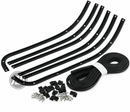 CIF Vespa PX, T5, PE Complete Black Footboard Runner Kit