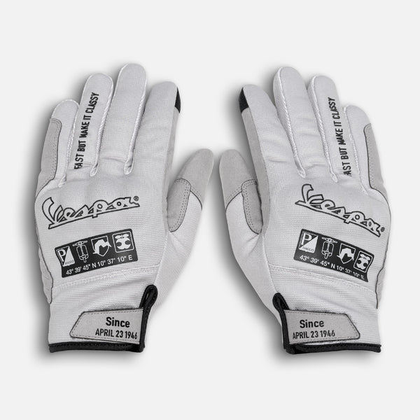 Vespa Dec Technical Gloves - Grey