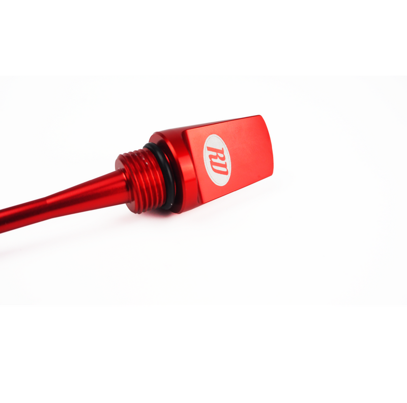 RD Original Vespa CNC Red Oil Filler Dipstick GTS 125-300 (2009-2016), GTS 300 (2019-Onwards)