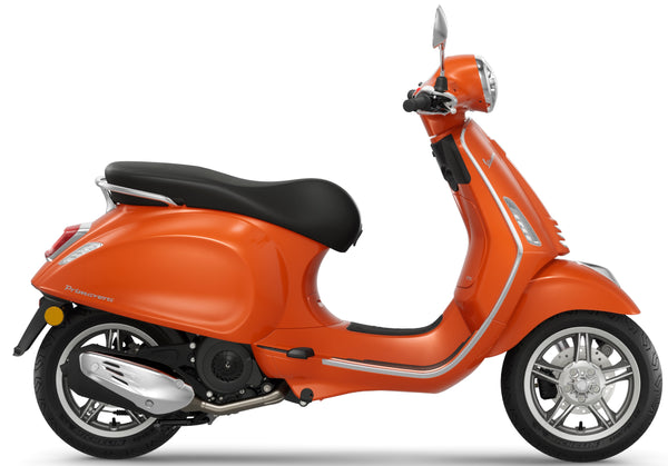 Vespa Primavera 125 E5+ Arancio Impulsivo Save £656 on RRP