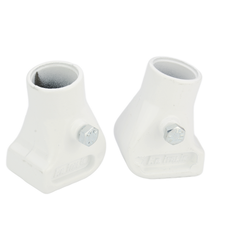 FA. ITALIA Vespa Alloy Stand Feet (Pair) White PX, T5, Cosa, LML Star