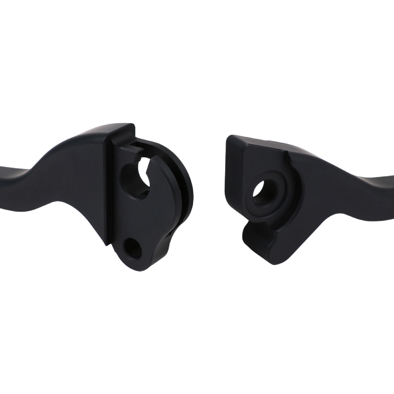 BGM PRO Vespa PX Grimeca Brake and Clutch Lever Set Matt Black (1998-2003)