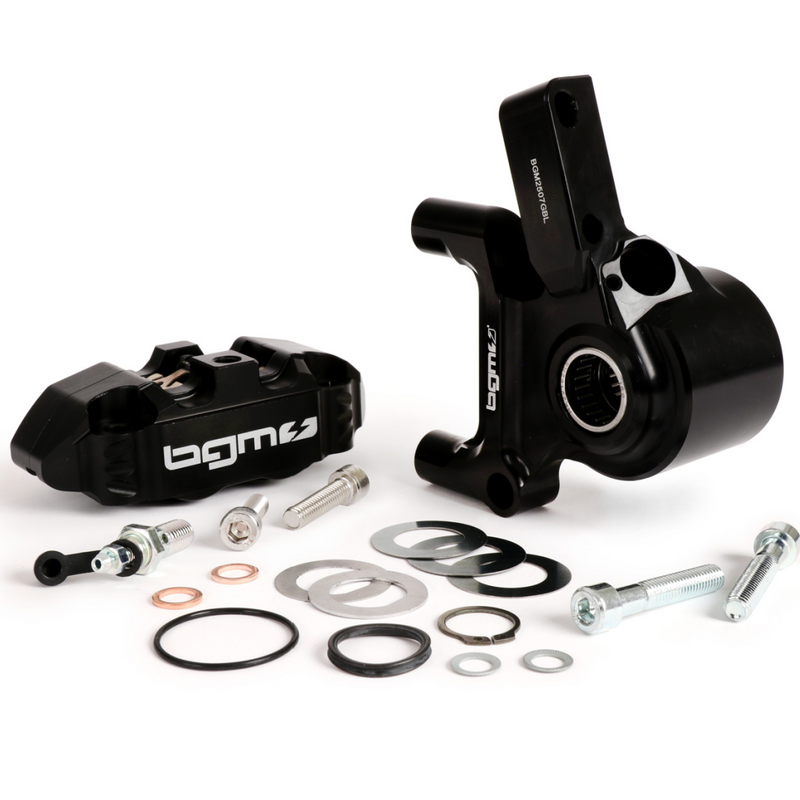 BGM PRO Radial Front Caliper Black Kit PX, T5, (1998-Onwards)