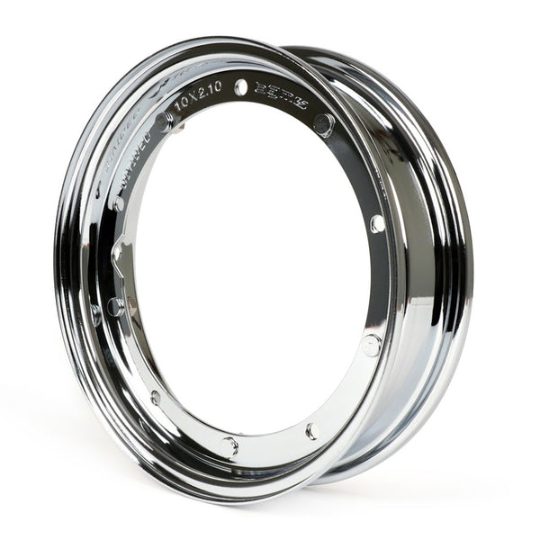 BGM Original Vespa Split Rim Chrome (2.10x10) PX, T5, LML, RALLY, GT, GTR, PK50-PK, V50, 50N, Special, PV, ET3