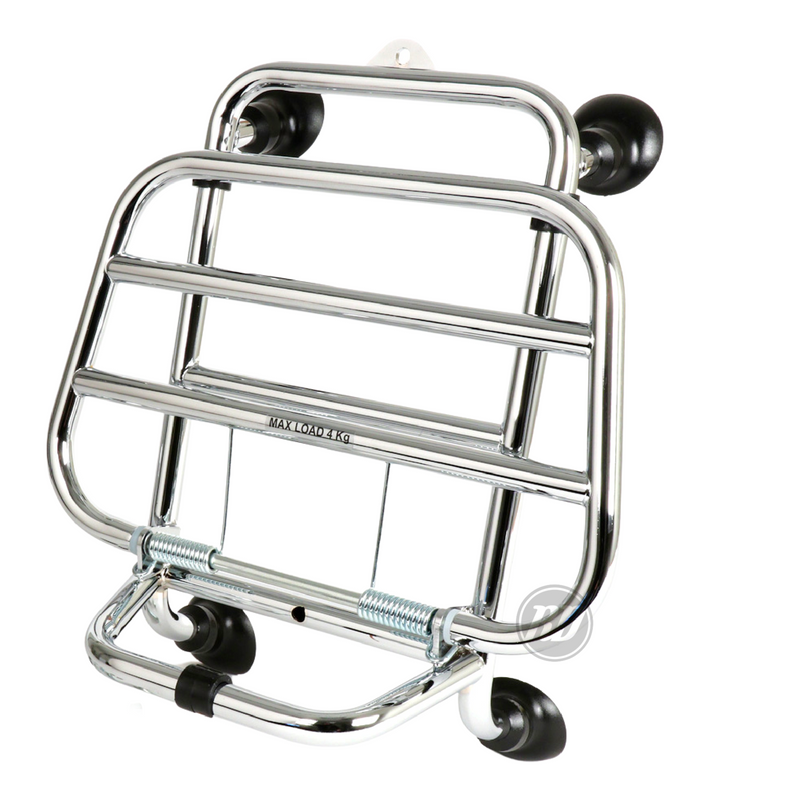 Piaggio Vespa GTS 125-300, GTV 300 Front Folding Rack Chrome (2019-Onwards)