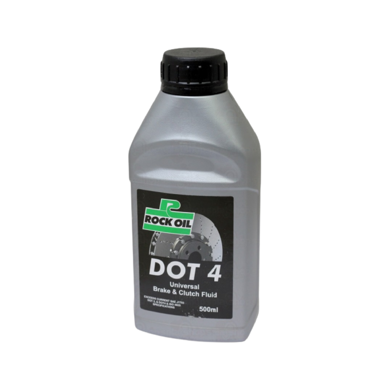 Rock Oil DOT 4 Universal Hydraulic Brake & Clutch Fluid (500ml)